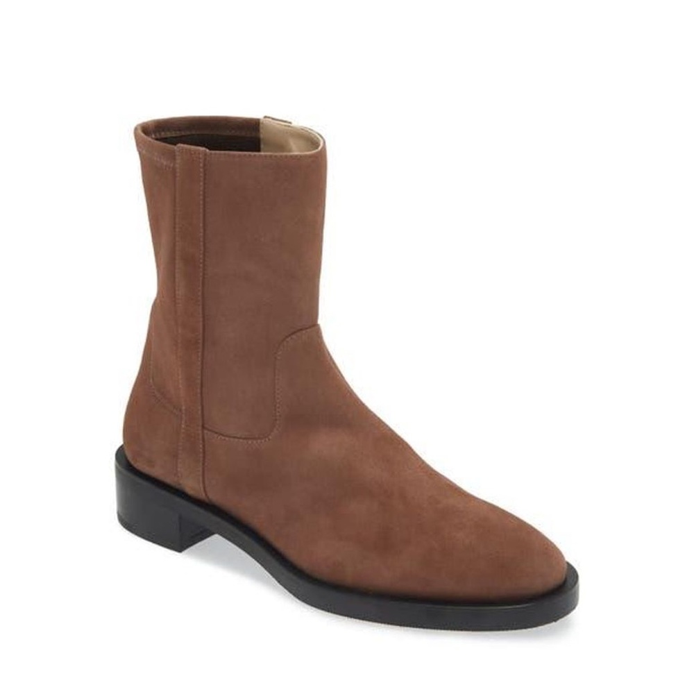 Stuart Weitzman Women's Brown Sadie Bootie